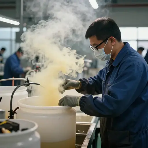 工作场所接触化学烟雾可能导致严重的健康问题。