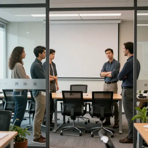 直到会议结束后，他们才意识到自己没有被提前告知这个决定。