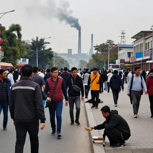 像人口过剩和污染这样的全球性挑战常常伴随着饥饿。