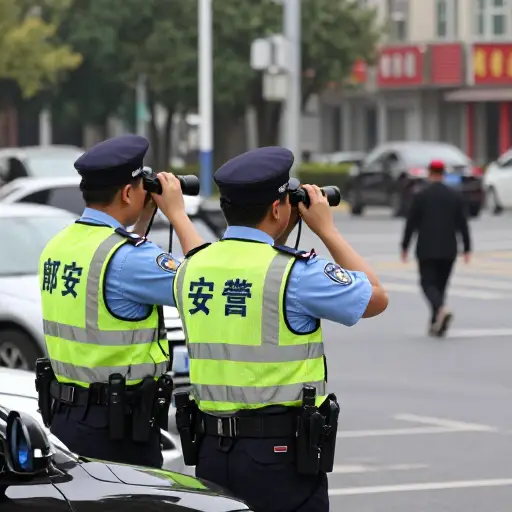 警方正在密切监视嫌疑人的动向。