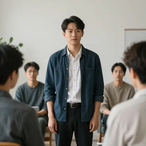 我分别与他们所有人交谈了。