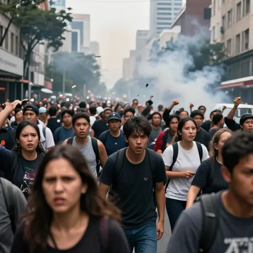 紧张局势导致了一场暴力的种族骚乱。