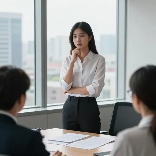 她很清楚自己的决定会影响很多人。
