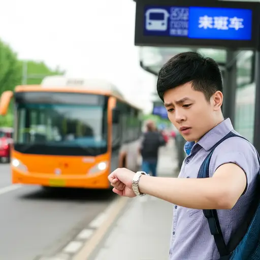 他必须马上离开，否则会错过最后一班车。