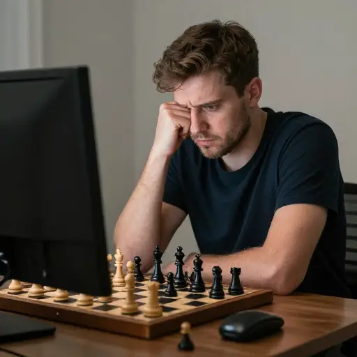 我一直想在下棋时打败电脑，但这感觉毫无希望。