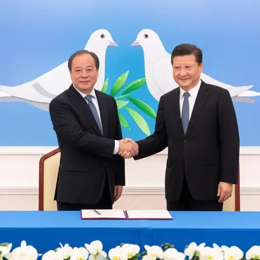 两国同意解除武装以促进地区和平。