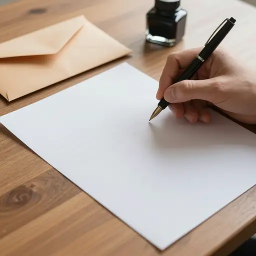 在'The letter was written by her'这个句子里，动词用的是被动语态。