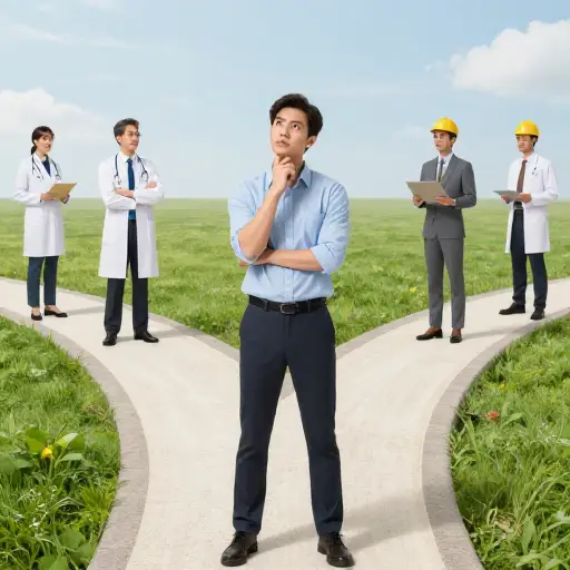 选择正确的职业道路对长期幸福至关重要。