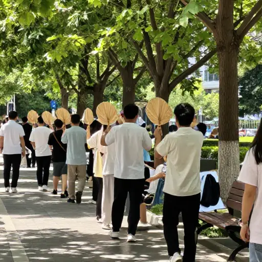 今天比昨天热。