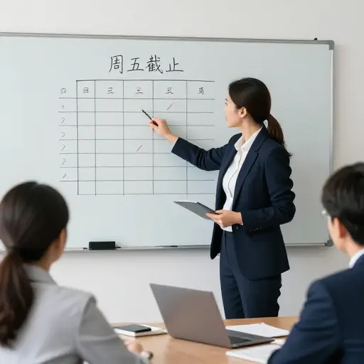 就像我说的，我们应该在周五前完成项目。