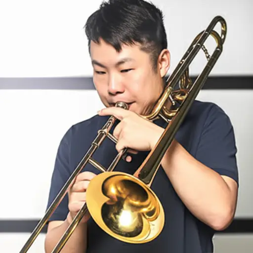 长号手通过调节阀门来改变音高。