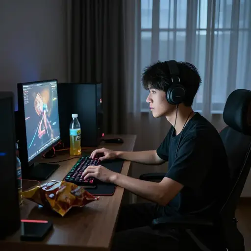 电子游戏的问题在于它们会让人上瘾。