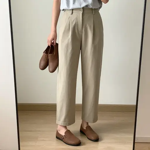 这双鞋几乎可以搭配任何衣服。
