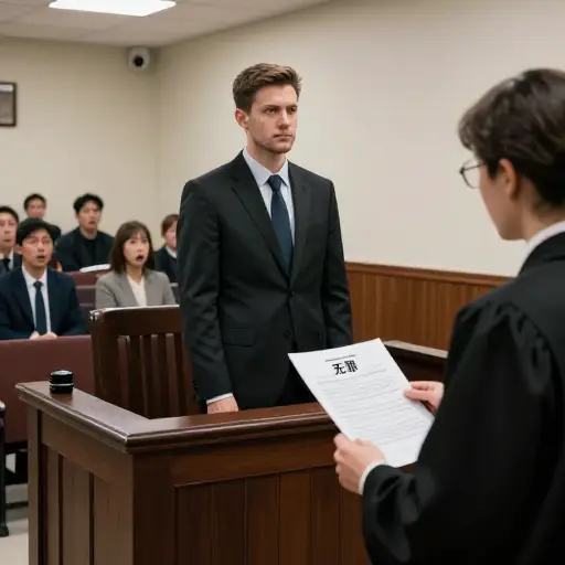 与普遍看法相反，证据支持他的清白。