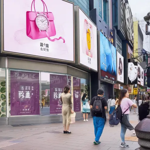 这些广告试图向消费者植入购买奢侈品的欲望。