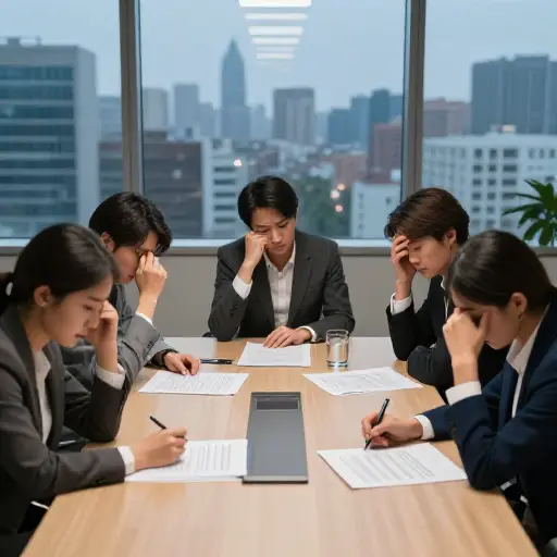 如果我们没有赢得合同，我们所有的工作都处于危险之中。
