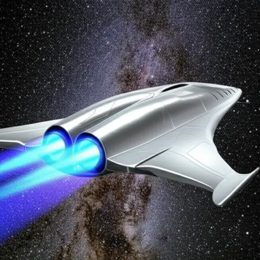 科幻小说里经常出现能瞬间穿越银河系的宇宙飞船。