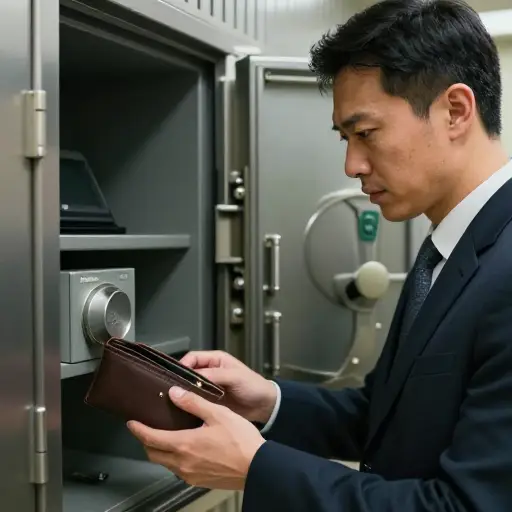 不要炫耀你的钱，把它放在安全的地方。