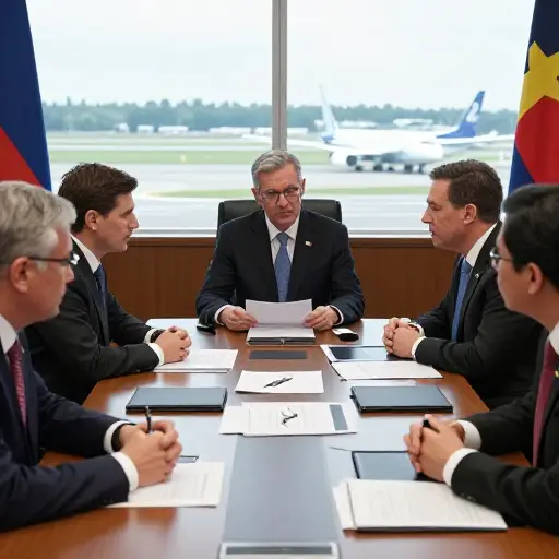 将国家航空公司私有化的决定引发了激烈的政治辩论。