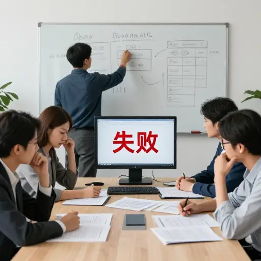 项目失败了，所以我们不得不重做。