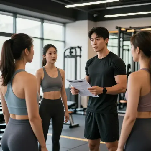 这家健身房为开始健身之旅的人们提供专业的建议。
