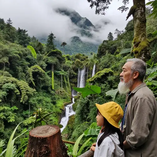 热带雨林应当为子孙后代加以保护。