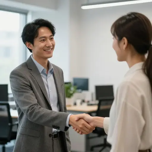 他们在工作中认识的。