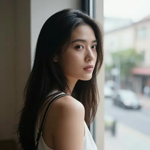 她对自己所看到的十分确信。