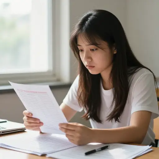 她从那次考试失败中学到了一个重要教训，即没有什么是确定的。