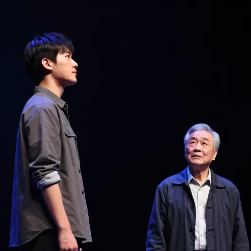 作为一名年轻演员，我一直很钦佩舞台上的传奇人物。