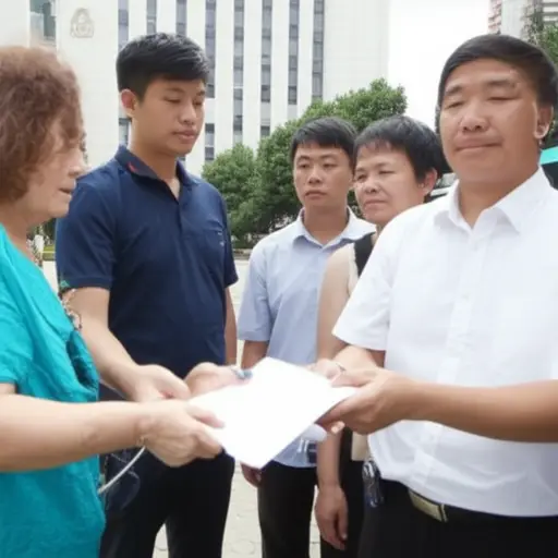 居民委员会向市政府提交了一份关于改善社区安全的请愿书。