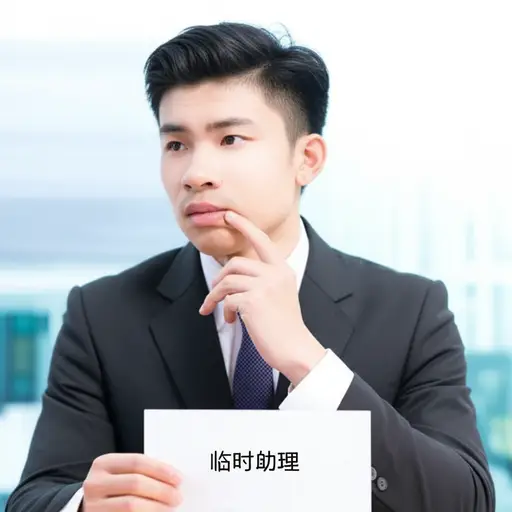 我需要找人来临时顶替助理的职位。