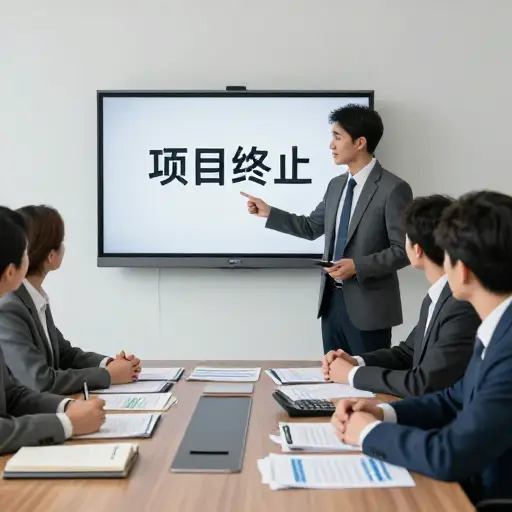 由于预算限制，公司决定终止这个项目。