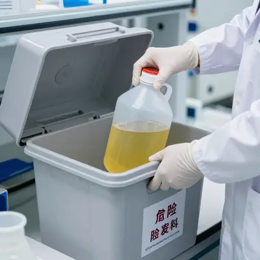 妥善处理化学废料对安全至关重要。