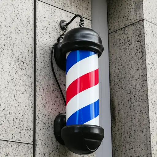 我每周都去街角的那家理发店剪头发。