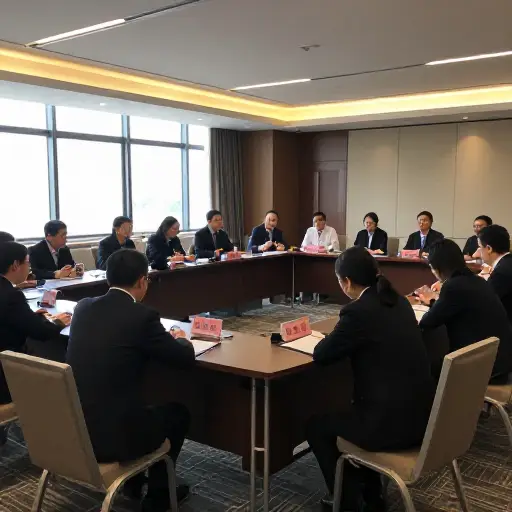 白天，酒店的宴会厅充当宽敞的会议厅。