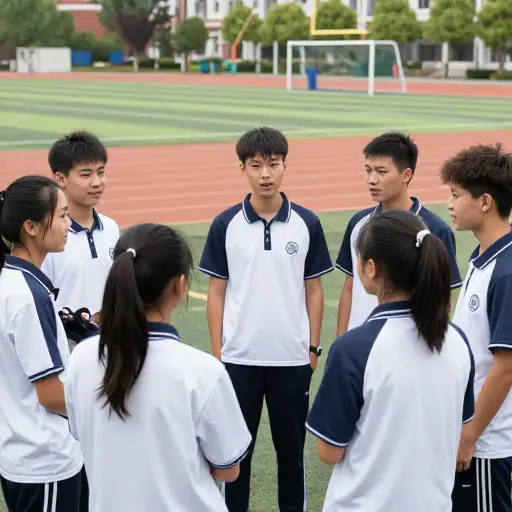 运动是学生们谈论的主要话题。