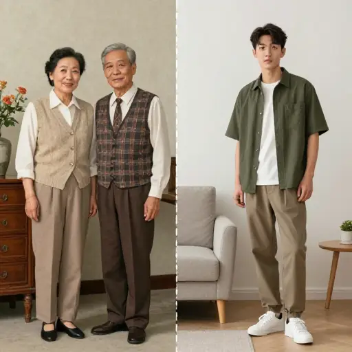 但如果这个假设是正确的，并且考虑到过去60年时尚发生了多大变化，这是否意味着我们与祖父母非常不同？