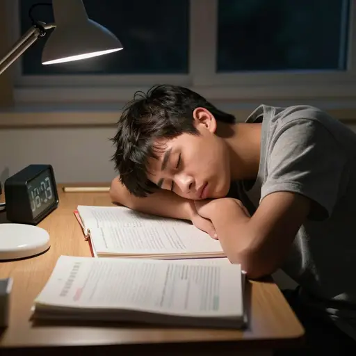 睡眠不足会导致健康问题。
