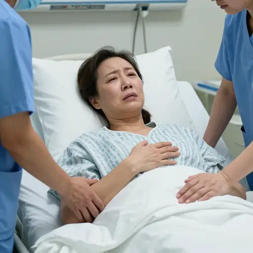 她死于心脏病发作。