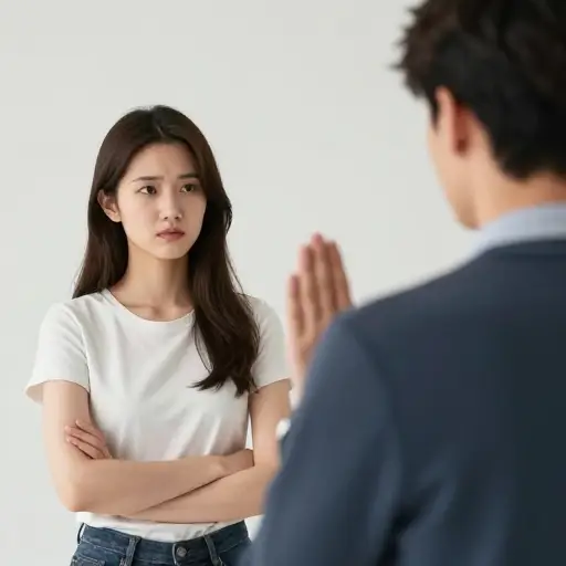 已经到了我无法忍受与他说话的地步。
