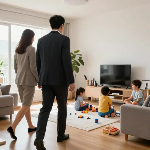 由于父母都在工作，孩子们常常被放任自流。
