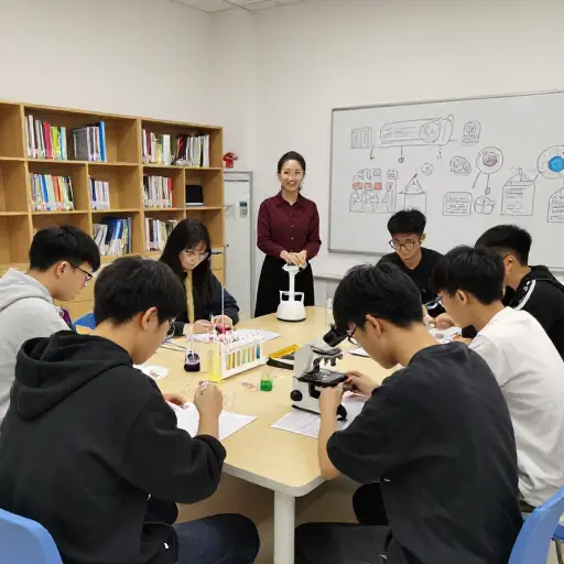 这个俱乐部欢迎对科学感兴趣的学生。
