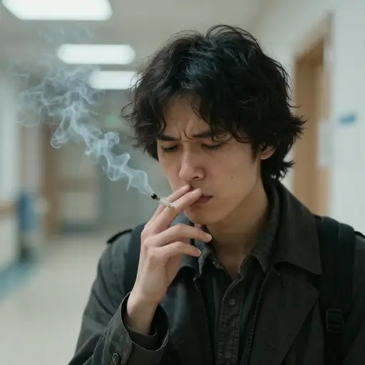 抽烟对你不好。