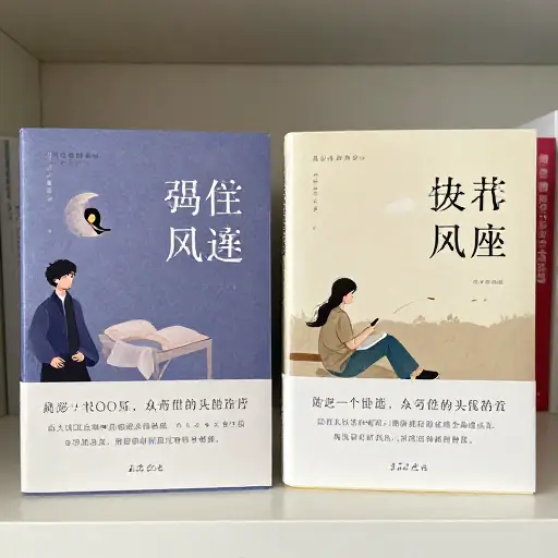 尽管情节不同，这两本小说在封面设计上有着表面的相似性。