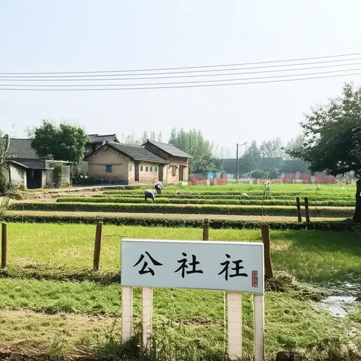 这个小村庄最近被升级为正式的行政公社。