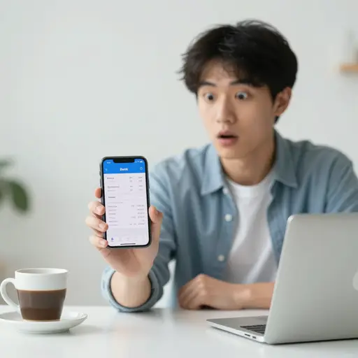 查看银行账户余额时，你可能会感到惊讶。