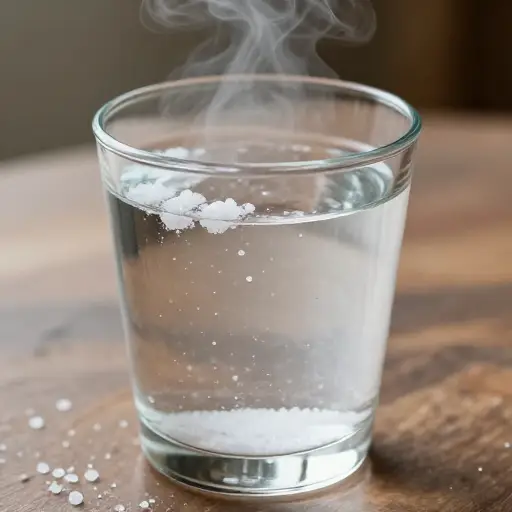 盐在温水中容易溶解。