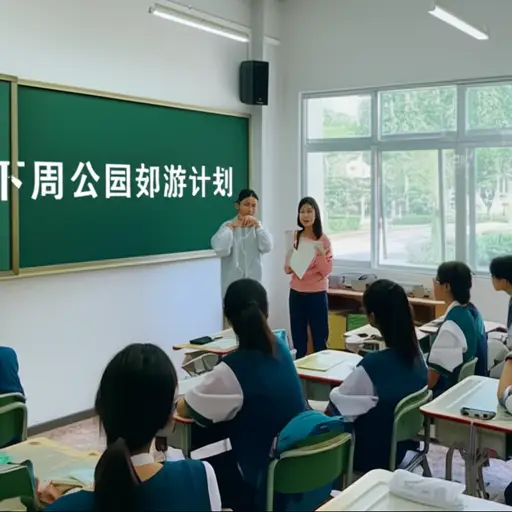 我们班计划下周去公园郊游。