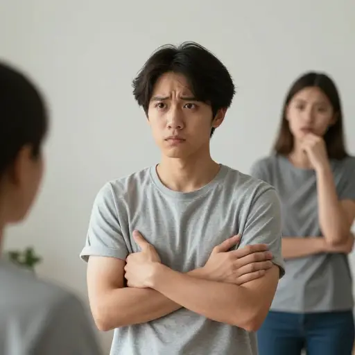 我本想表达真诚的歉意，但话说出来却显得充满防备且不真诚。